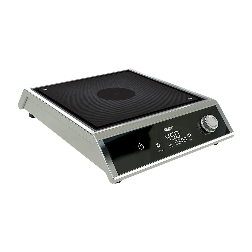 Vollrath MPI4-1800 4 Series Countertop Medium Power Induction Range w/ Control Knob, 1800 watts