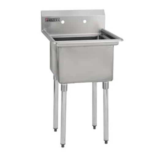 Kintera KES1C1824S / 955060 Stainless Steel Single Compartment Utility Sink, 23 x 30 x 43