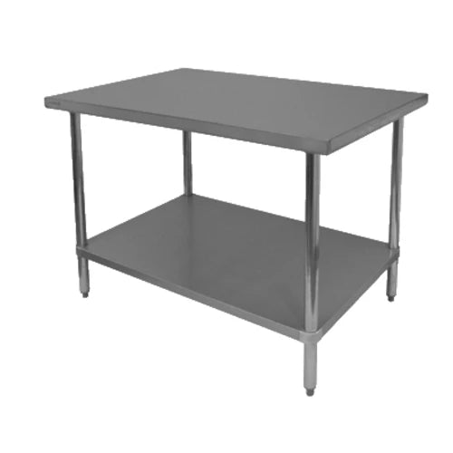 Kintera KHWT2496S Work Table, Stainless Steel Top & Legs, 96 x 24